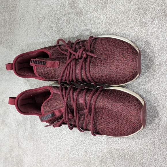 Puma NRGY Neko Knit Maroon Men's Shoes - Picture 2 of 5